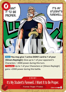 It's My Student's Farewell. I Want It to Be Proper. EB04-009 - Event Rosso Common - Near Mint - Adventure On Kami's Island - Carta One Piece Card Game