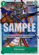 Kikunojo EB04-012 V1 - Character Verde Super Rare - Near Mint - The Azure Sea's Seven - Carta One Piece Card Game
