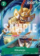 Kikunojo EB04-012 V2 - Character Verde Alternate Art - Near Mint - The Azure Sea's Seven - Carta One Piece Card Game