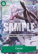 Carrot EB04-013 V2 - Character Verde Alternate Art - Near Mint - The Azure Sea's Seven - Carta One Piece Card Game