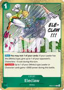 Eleclaw EB04-019 - Character Verde Rare - Near Mint - The Azure Sea's Seven - Carta One Piece Card Game