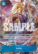 Issho EB04-022 V2 - Character Blu Alternate Art - Near Mint - The Azure Sea's Seven - Carta One Piece Card Game