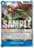 Chaka & Pell EB04-023 - Character Blu Rare - Near Mint - The Azure Sea's Seven - Carta One Piece Card Game
