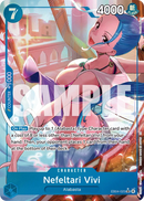 Nefeltari Vivi EB04-025 V2 - Character Blu Alternate Art - Near Mint - The Azure Sea's Seven - Carta One Piece Card Game