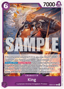 King EB04-031 V1 - Character Viola Rare - Near Mint - The Azure Sea's Seven - Carta One Piece Card Game