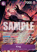 King EB04-031 V2 - Character Viola Alternate Art - Near Mint - The Azure Sea's Seven - Carta One Piece Card Game