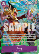 Foxy EB04-036 V2 - Character Viola Alternate Art - Near Mint - The Azure Sea's Seven - Carta One Piece Card Game
