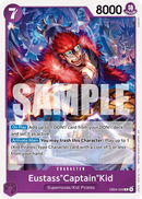 Eustass"Captain"Kid EB04-039 V1 - Character Viola Rare - Near Mint - The Azure Sea's Seven - Carta One Piece Card Game