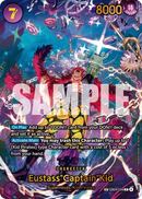 Eustass"Captain"Kid EB04-039 V2 - Character Viola Special Rare - Near Mint - The Azure Sea's Seven - Carta One Piece Card Game
