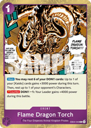 Flame Dragon Torch EB04-040 - Event Viola Rare - Near Mint - The Azure Sea's Seven - Carta One Piece Card Game