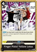 Finger Pistol Yellow Lotus EB04-049 - Event Nero Common - Near Mint - Adventure On Kami's Island - Carta One Piece Card Game