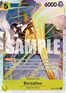 Borsalino EB04-058 V1 - Character Giallo Super Rare - Near Mint - Adventure On Kami's Island - Carta One Piece Card Game