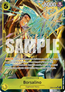 Borsalino EB04-058 V2 - Character Giallo Alternate Art - Near Mint - Adventure On Kami's Island - Carta One Piece Card Game