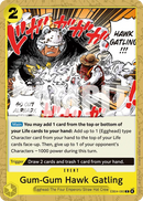 Gum-Gum Hawk Gatling EB04-060 - Event Giallo Common - Near Mint - Adventure On Kami's Island - Carta One Piece Card Game