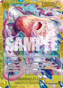 Monkey.D.Luffy EB04-061 V1 - Character Giallo Secret Rare - Near Mint - Adventure On Kami's Island - Carta One Piece Card Game