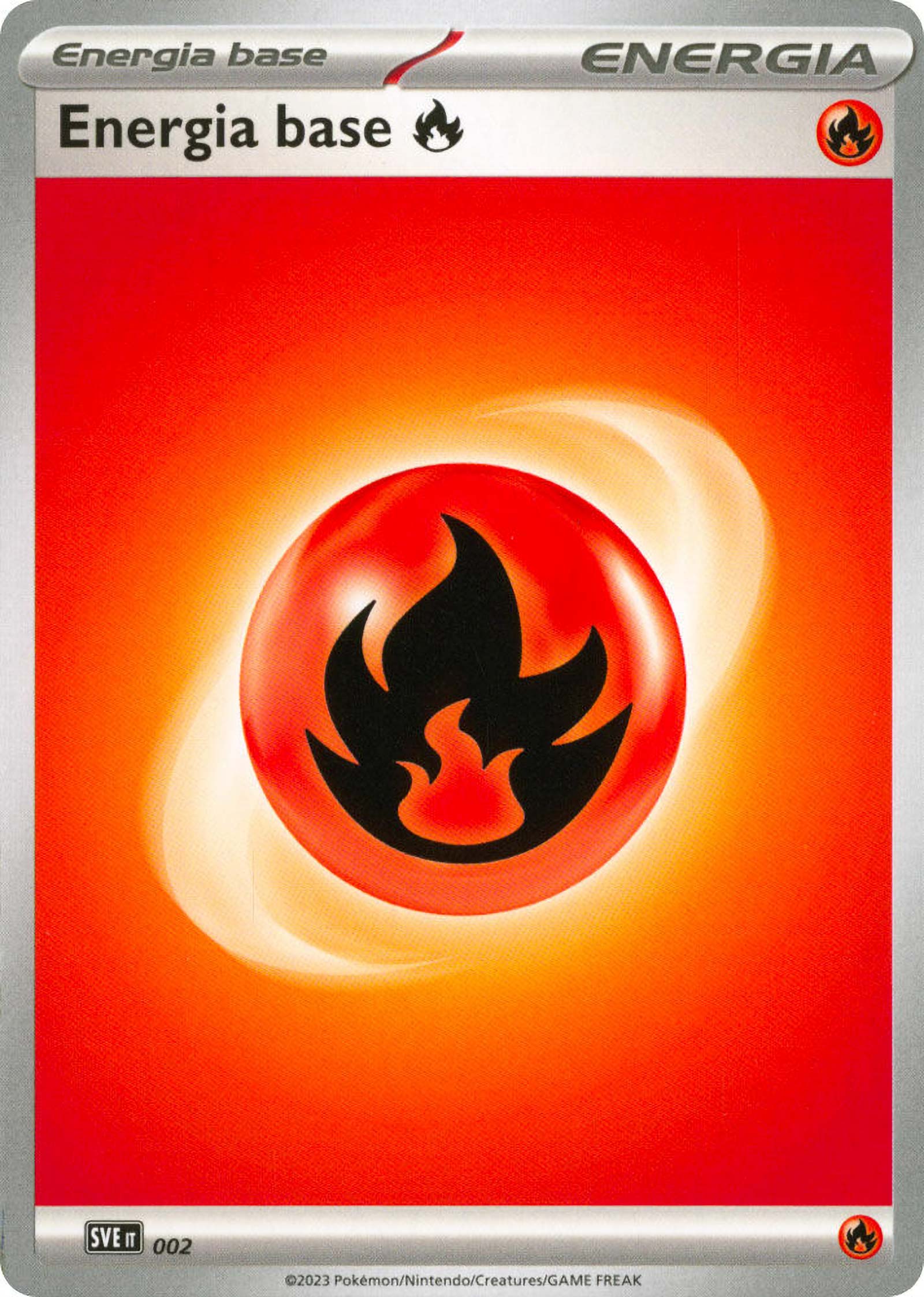 Energia Base Fuoco V1 SVE 002 - ITA - Near Mint - Scarlatto e Violetto