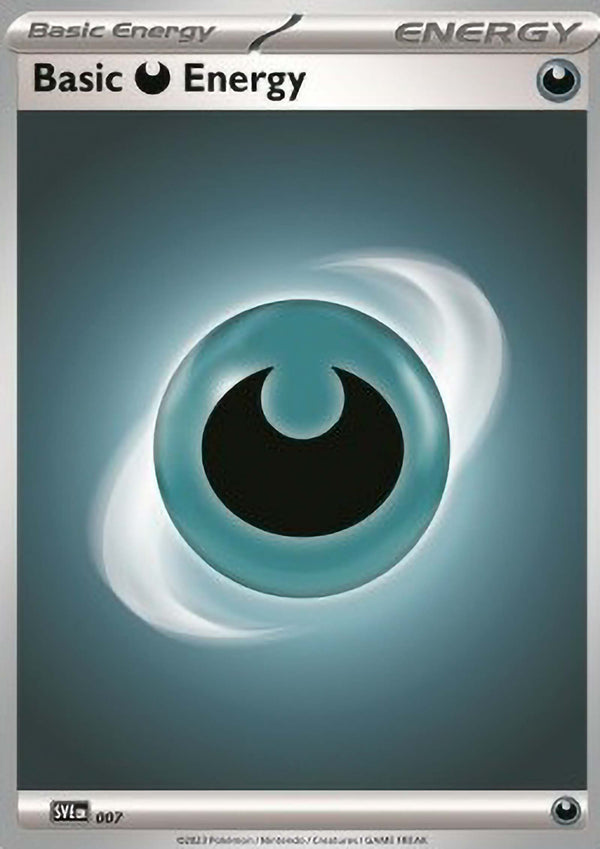 Energia Base Oscurità V1 SVE 007 - ITA - Near Mint - Scarlatto e Violetto - Energie - Carta Pokemon
