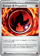 Energia Fuoco Propulsiva CRI 086/086 Rara Reverse Holo - ITA - Near Mint - Megaevoluzione - Caos Nascente - Carta Pokemon