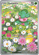 Fomantis PBL 085/084 Illustrazione Rara - ITA - Near Mint - Megaevoluzione - Buio Pesto - Carta Pokemon