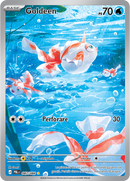 Goldeen PBL 087/084 Illustrazione Rara - ITA - Near Mint - Megaevoluzione - Buio Pesto - Carta Pokemon
