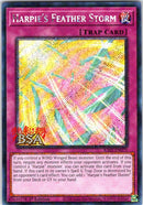 Harpie's Feather Storm RA01-EN073-V4 Platinum Secret Rare - Near Mint - 25th Anniversary Rarity Collection - Carta Yu-Gi-Oh!