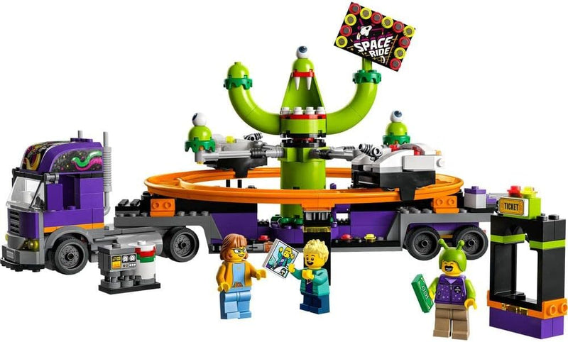 Il camion della giostra spaziale - LEGO City 60313