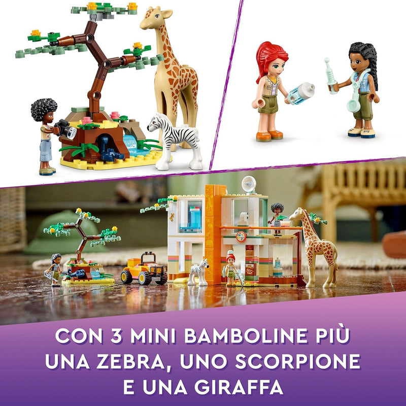 LEGO Friends - 41717 - Il soccorso degli animali di Mia - 430 pezzi