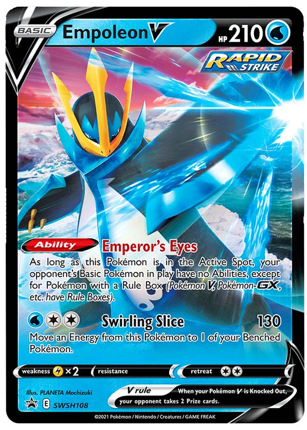 Tin da collezione Colpi V - Empoleon V - Spada e Scudo - ENG