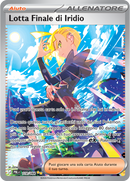 Lotta Finale di Iridio PBL 118/084 Illustrazione Speciale Alternative Art - ITA - Near Mint - Megaevoluzione - Buio Pesto - Carta Pokemon