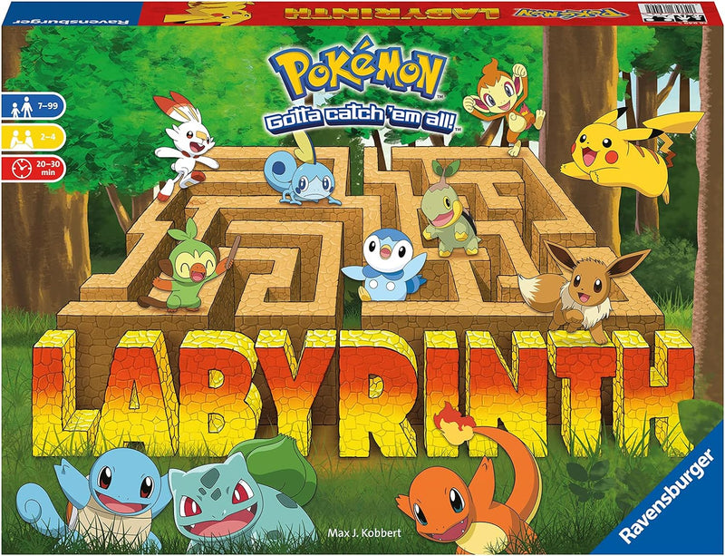 Labirinto Magico Pokemon RAVENSBUGER ad ogni mossa il tabellone di Labirinth si trasforma