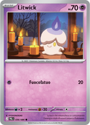 Litwick PBL 036/084 Comune - ITA - Near Mint - Megaevoluzione - Buio Pesto - Carta Pokemon