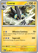 051Luxray POR 028/088 Rara Holo - ITA - Near Mint - Megaevoluzione - Equilibrio Perfetto - Carta Pokemon