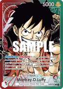 Monkey.D.Luffy OP01-003 V2 - Leader Rosso/Verde Alternate Art - Near Mint - Romance Dawn - Carta One Piece Card Game