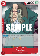 Gordon OP01-011 - Character Rosso Uncommon - Near Mint - Romance Dawn - Carta One Piece Card Game