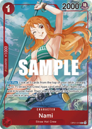 Nami OP01-016 V2 - Character Rosso Alternate Art - Near Mint - Romance Dawn - Carta One Piece Card Game