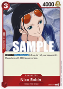 Nico Robin OP01-017 - Character Rosso Rare - Near Mint - Romance Dawn - Carta One Piece Card Game