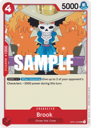 Brook OP01-022 - Character Rosso Uncommon - Near Mint - Romance Dawn - Carta One Piece Card Game