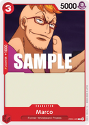 Marco OP01-023 - Character Rosso Common - Near Mint - Romance Dawn - Carta One Piece Card Game