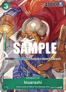 Inuarashi OP01-034 V2 - Character Verde Alternate Art - Near Mint - Romance Dawn - Carta One Piece Card Game