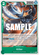 Killer OP01-039 - Character Verde Uncommon - Near Mint - Romance Dawn - Carta One Piece Card Game