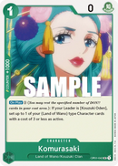 Komurasaki OP01-042 - Character Verde Uncommon - Near Mint - Romance Dawn - Carta One Piece Card Game