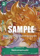 Nekomamushi OP01-048 V2 - Character Verde Alternate Art - Near Mint - Romance Dawn - Carta One Piece Card Game