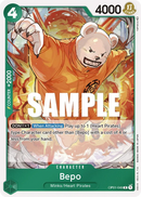 Bepo OP01-049 - Character Verde Rare - Near Mint - Romance Dawn - Carta One Piece Card Game