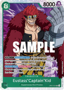 Eustass"Captain"Kid OP01-051 V1 - Character Verde Super Rare - Near Mint - Romance Dawn - Carta One Piece Card Game