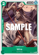 Wire OP01-053 - Character Verde Common - Near Mint - Romance Dawn - Carta One Piece Card Game