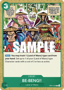 BE-BENG!! OP01-059 - Event Verde Common - Near Mint - Romance Dawn - Carta One Piece Card Game