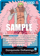 Donquixote Doflamingo OP01-060 V1 - Leader Blu - Near Mint - Romance Dawn - Carta One Piece Card Game