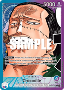 Crocodile OP01-062 V2 - Leader Blu/Viola Alternate Art - Near Mint - Romance Dawn - Carta One Piece Card Game