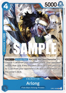 Arlong OP01-063 - Character Blu Uncommon - Near Mint - Romance Dawn - Carta One Piece Card Game