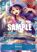 Alvida OP01-064 V2 - Character Blu Alternate Art - Near Mint - Romance Dawn - Carta One Piece Card Game